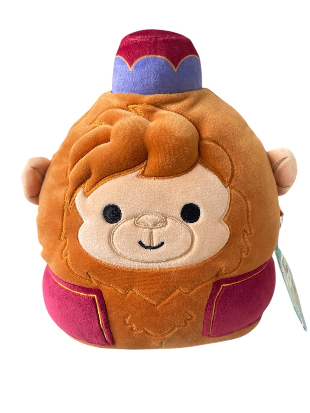Disney Abu Squishmallows Stuffie by Jazwares Brown Monkey 9" Tall NWT